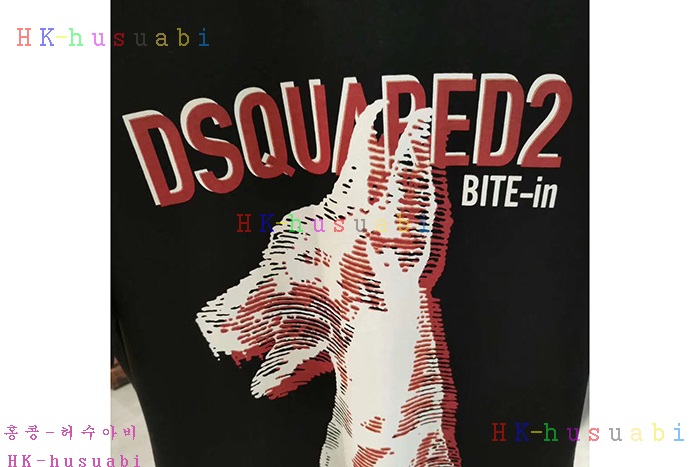 NEW 디스퀘어드 남성용 반팔티 DQ2718