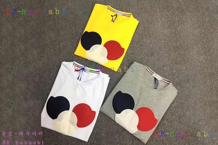 NEW 2018SS 몽클레어 남성용 반팔티 MC 995885
