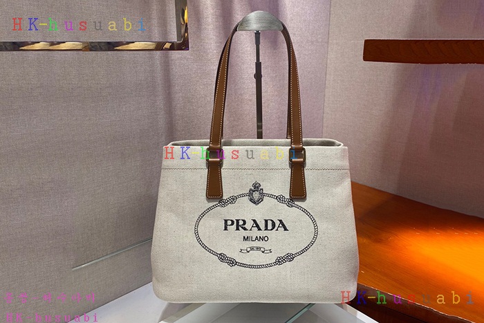 ★미러급★프라다 린넨 토트백 1BG356-2