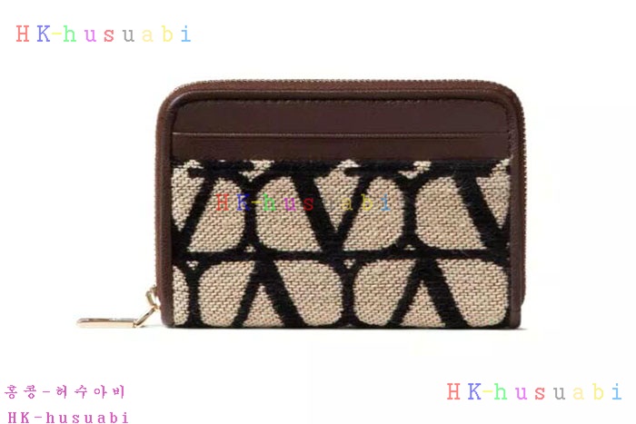 ★미러급★발렌티노 TOILE ICONOGRAPHE 지퍼 카드 케이스 WP0Y74HUJ-2