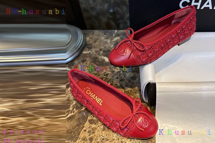 NEW 샤넬 플랫슈즈 신상 C 1555601
