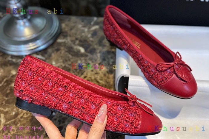 NEW 샤넬 플랫슈즈 신상 C 1555601