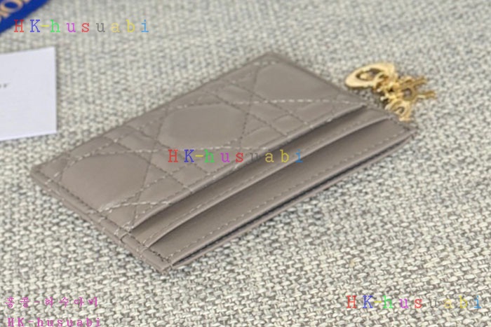 ★미러급★디올 Lady Dior Freesia 카드 지갑 S0974