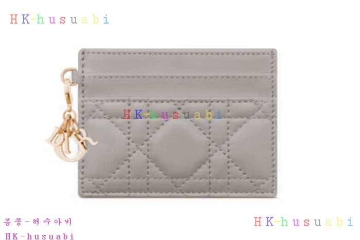 ★미러급★디올 Lady Dior Freesia 카드 지갑 S0974
