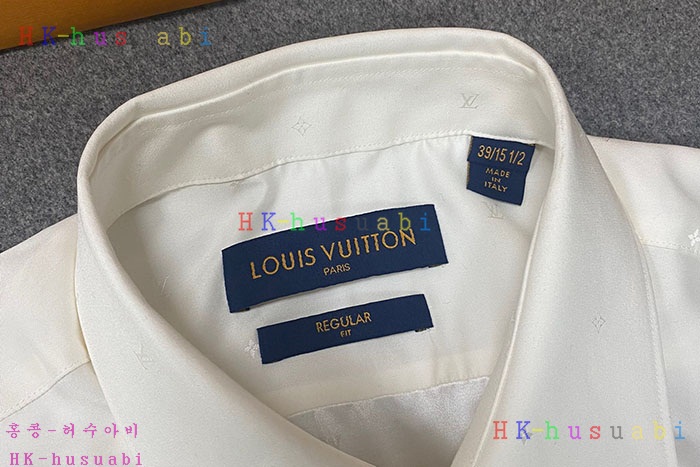 NEW 루이비통 셔츠 신상 LV 3366026 실크양모혼방